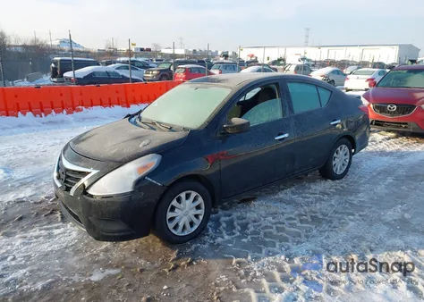 2016 Nissan Versa 1.6 S/1.6 S+/1.6 Sl/1.6 Sv z USA, uszkodzony, nr VIN 3N1CN7AP9GL805353
